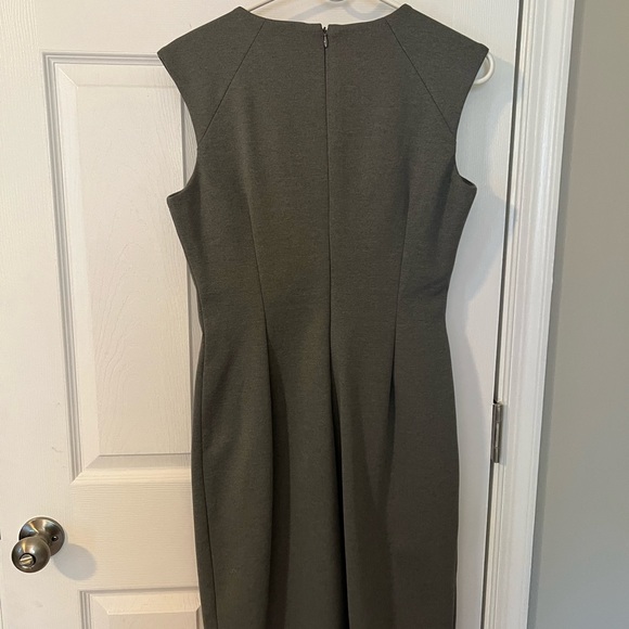 Calvin Klein Grey Pencil Dress - Picture 2 of 3